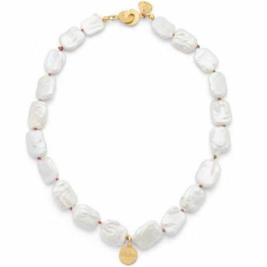 ALOHA Necklace — Baroque Pearls | Gold-Plated Silver