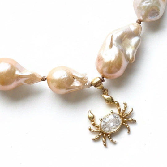 ALTHEA Necklace — Baroque Pearls | Gold-Plated Silver
