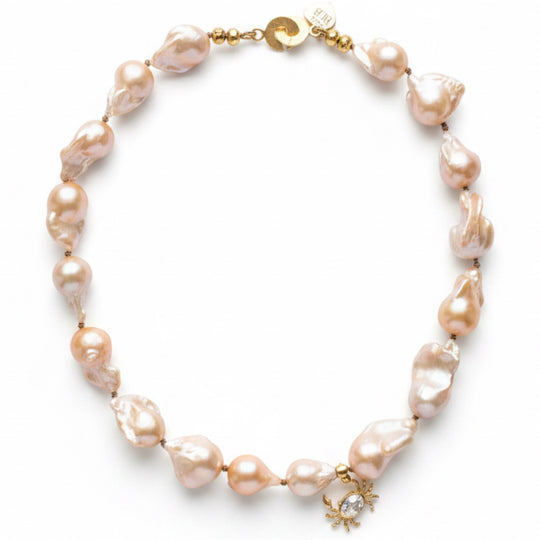 ALTHEA Necklace — Baroque Pearls | Gold-Plated Silver
